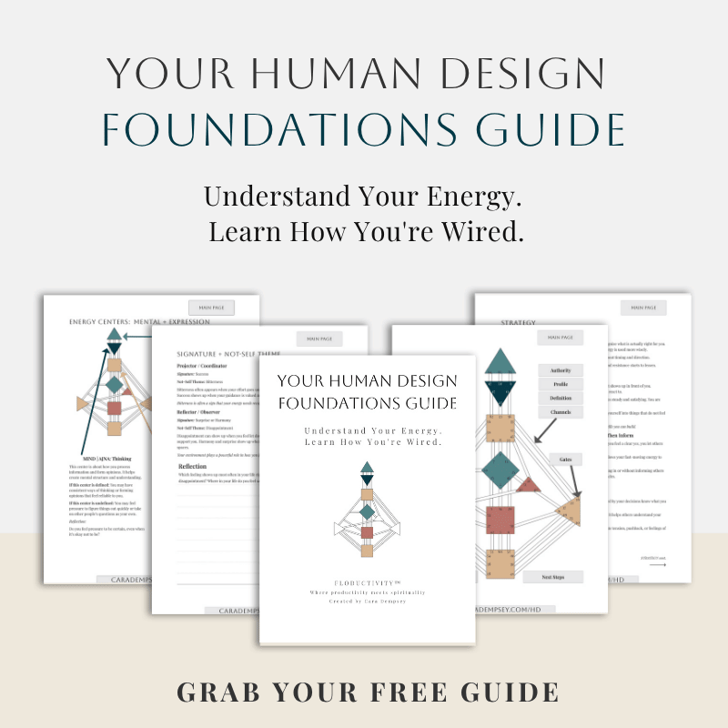 Human Design - Cara Dempsey